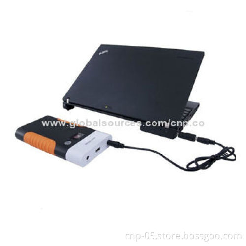 Notebook Chargers with 15,600mAh Capacity, Also Compatible with Cellphones and Tablet PCs